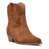 Nine West Texen Women's Suede Western Boots -Nine West shop 5903954 Brwn Suede