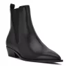 Nine West Danzy Women's Leather Chelsea Boots -Nine West shop 5904521 Black Leather