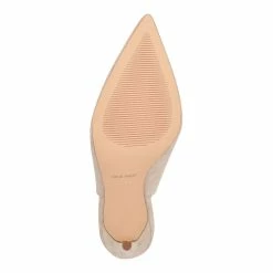 Nine West Feather Women's Suede Sling Back Pumps -Nine West shop 5911106 ALT2