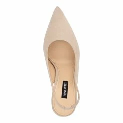 Nine West Feather Women's Suede Sling Back Pumps -Nine West shop 5911106 ALT3