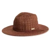 Women's Nine West Cable Knit Packable Panama Hat 1 Women's Nine West Cable Knit Packable Panama Hat -Nine West shop 5921339 Chocolate