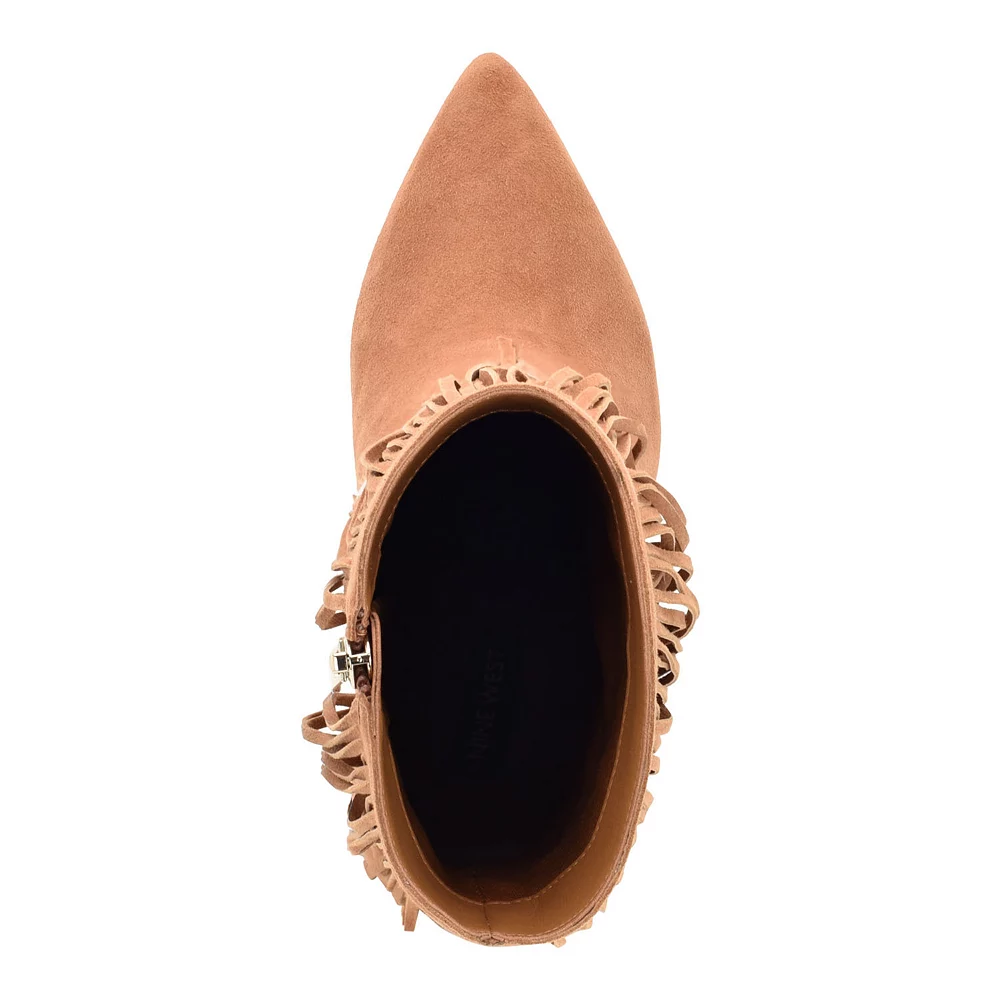 Nine West Tries Women's Suede Ankle Boots 6 Nine West Tries Women's Suede Ankle Boots - Image 4