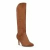 Nine West Buyah Women's Suede Knee-High Boots -Nine West shop 5955028 Cognac Suede