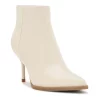 Nine West Jacks 9x9 Women's Leather Ankle Boots -Nine West shop 5955103 Cream Leather
