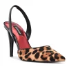 Nine West Flory Women's Slingback Heels -Nine West shop 5961427 Leopard Multi