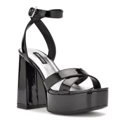 Nine West Joya Women's Platform Dress Sandals -Nine West shop 5970503 Black Patent