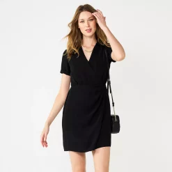 Women's Nine West Surplice Shirt Dress 7 Women's Nine West Surplice Shirt Dress -Nine West shop 5978941 Mineral Black