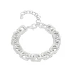 Nine West Silver Tone Link Chain Bracelet -Nine West shop 6015623