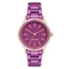 Nine West Women's Pink Band & Dial Watch