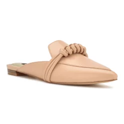 Nine West Aliby Women's Dress Mules -Nine West shop 6036910 Light Natural