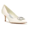 Nine West Avolon Women's Heels -Nine West shop 6037618 Ivory Satin