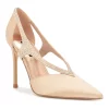 Nine West Fantasy Women's Heels -Nine West shop 6037645 Light Natural Satin