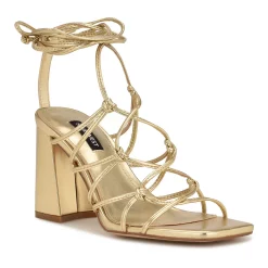 Nine West Glaven Women's Dress Sandals -Nine West shop 6101994 Gold