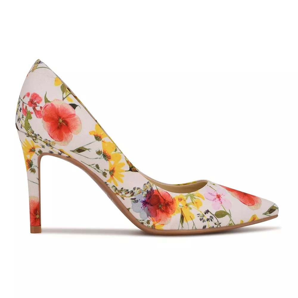 Nine West Etta Women's Leather High Heels 4 Nine West Etta Women's Leather High Heels - Image 2